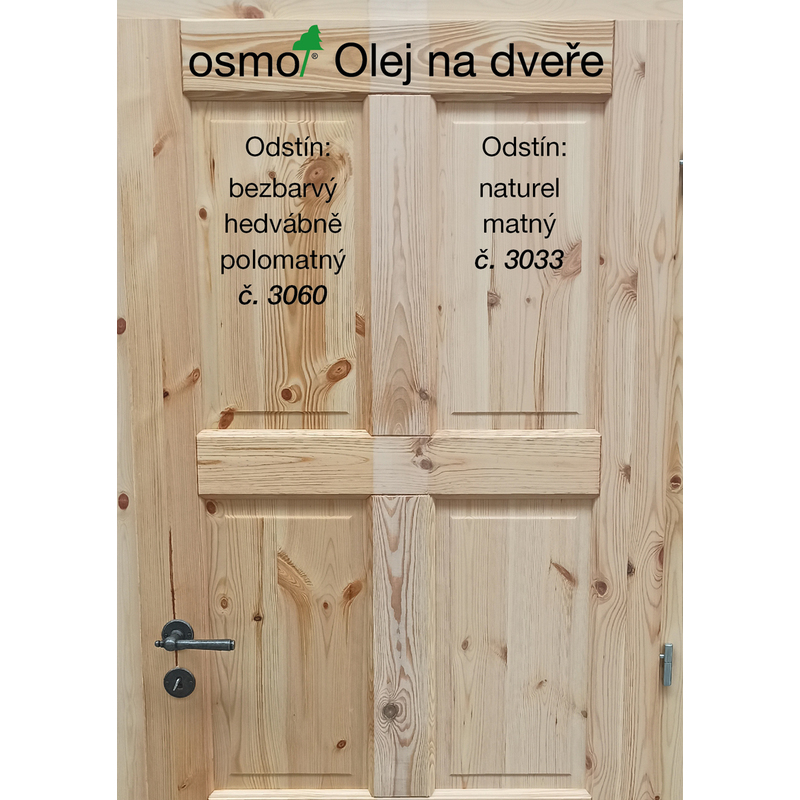 3033 Olej na dveře Naturel 1 l